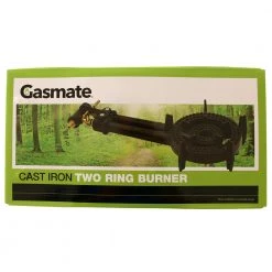 Gasmate 2 Ring Cast Iron Outdoor Stove Burner