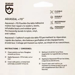 Gear Aid Aquaseal FD Drysuit / Wetsuit Repair Kit .25oz