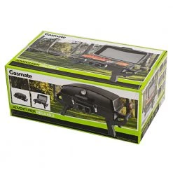 Gasmate Adventurer Deluxe 2 2-Burner Portable BBQ Black