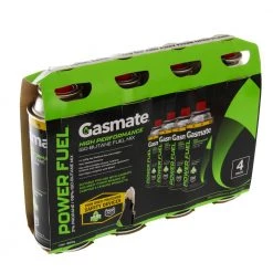 Gasmate Power Fuel Iso-butane Canisters 220g Qty 4
