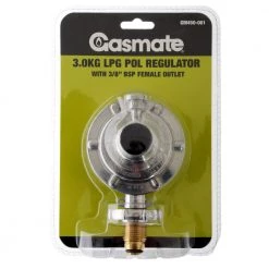Gasmate 3kg LPG POL Regulator R3.00-P-42