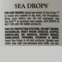 Gear Aid Sea Drops Anti-Fog And Lens Cleaner 1.25oz