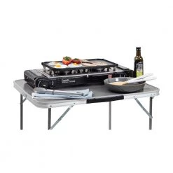 Gasmate Travelmate II Deluxe Twin Stove With Hotplate -Deals Gasmate Store cs603 gasmate double butane stove gasmatesml5