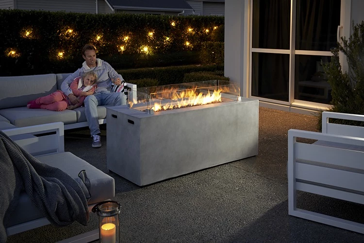 Gasmate Cinder Rectangular Gas Fire Table 3 Gasmate Cinder Rectangular Gas Fire Table