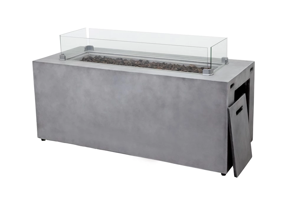 Gasmate Cinder Rectangular Gas Fire Table 7 Gasmate Cinder Rectangular Gas Fire Table - Image 5