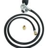 Gasmate 2.0kg QCC LPG Regulator With Hose 1.5m
