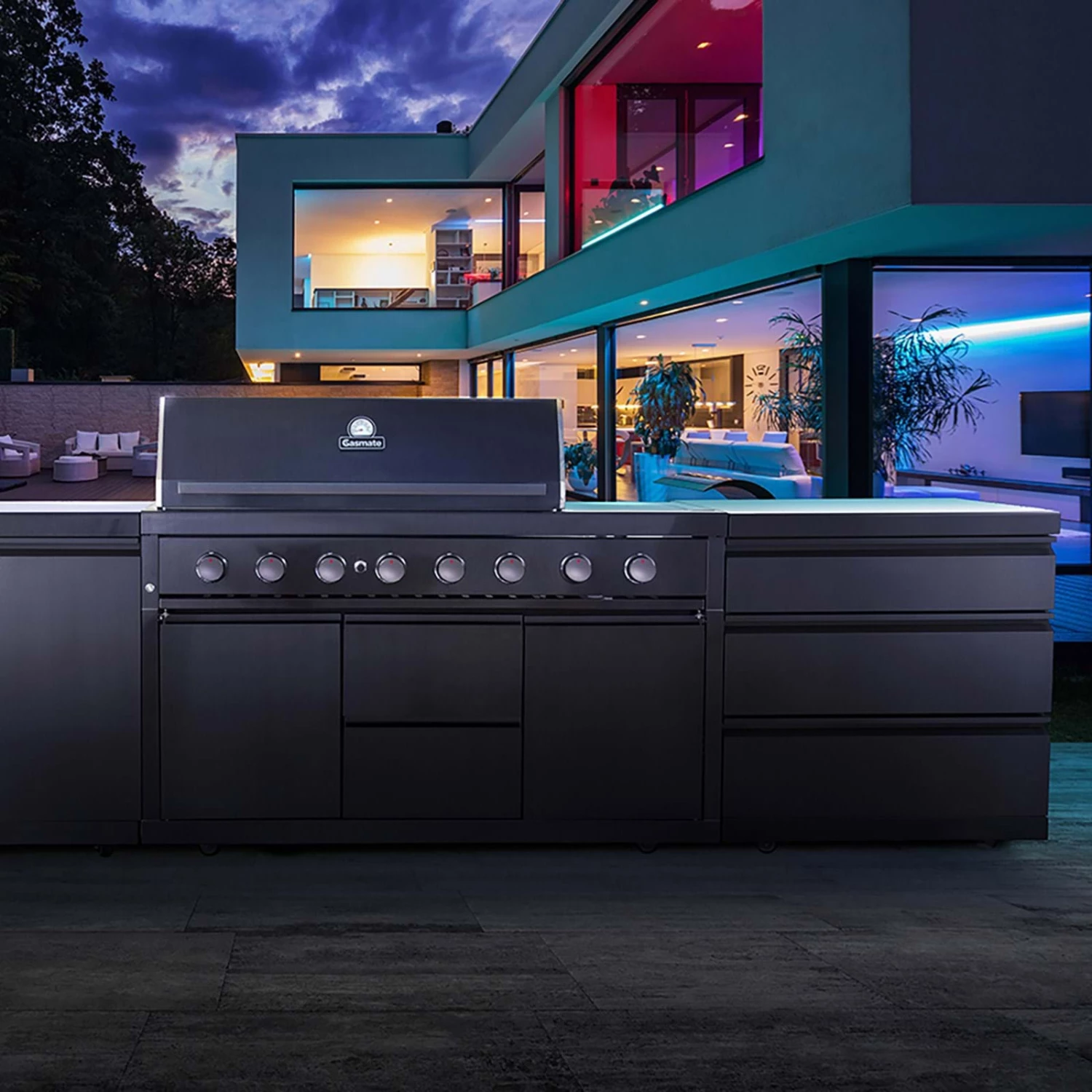 Gasmate Nova Graphite 3 Drawer Module 5 Gasmate Nova Graphite 3 Drawer Module - Image 3