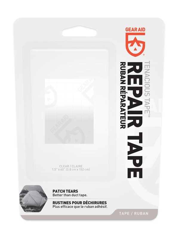 Gear Aid Tenacious Repair Tape Clear 1.5 X 60in 4 Gear Aid Tenacious Repair Tape Clear 1.5 X 60in - Image 2