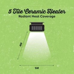 Gasmate Solaris Deluxe Radiant Ceramic Heater